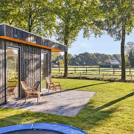 'Lodge De Vos' Luxe En Vrijstaande Lodge Bij Het Speulder- En Spielderbos Putten Exterior photo