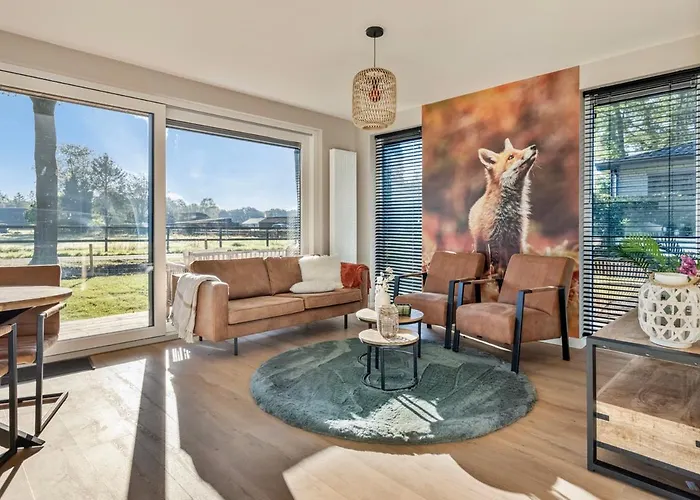 \'Lodge De Vos\' Luxe En Vrijstaande Lodge Bij Het Speulder- En Spielderbos